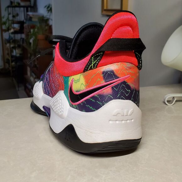 Nike PG 5 Paul George Basketball Sneakers Multi Color Mens size 8.5 - Picture 5 of 8